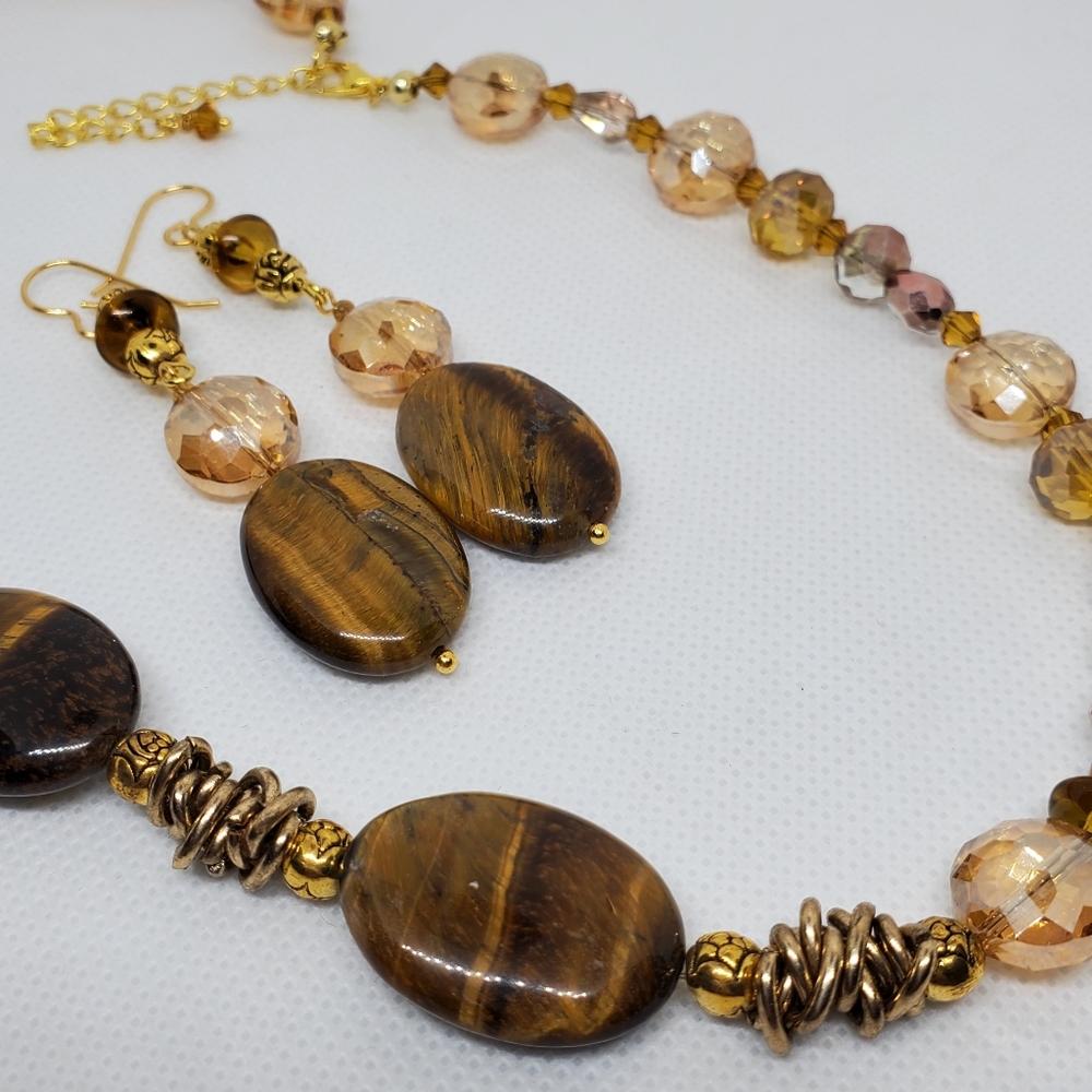 Tiger Eye Necklace - Picture 3 of 5